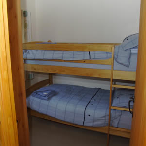 Bedroom with bunk beds